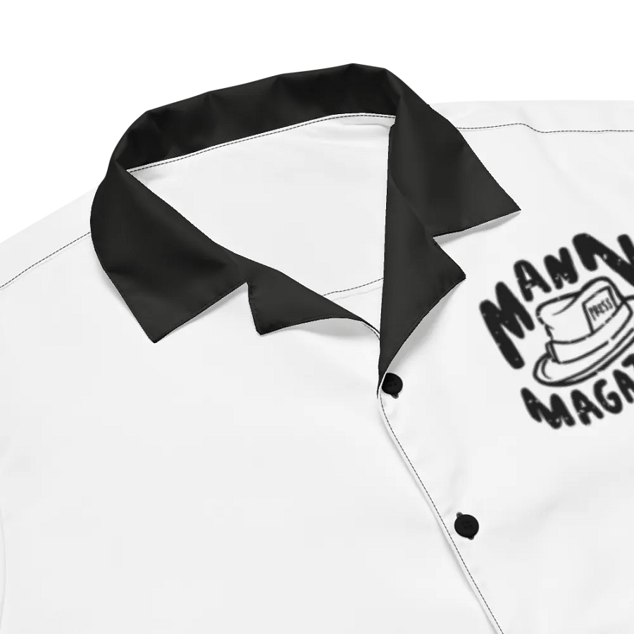 MANN Magazine Press Hat Style Black Overshirt product image (3)
