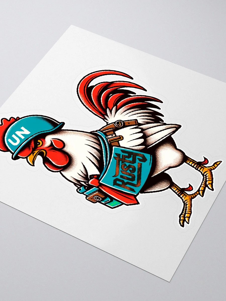Rusty Rooster Kiss Cut Stickers (Cigar-Free Edition) product image (3)