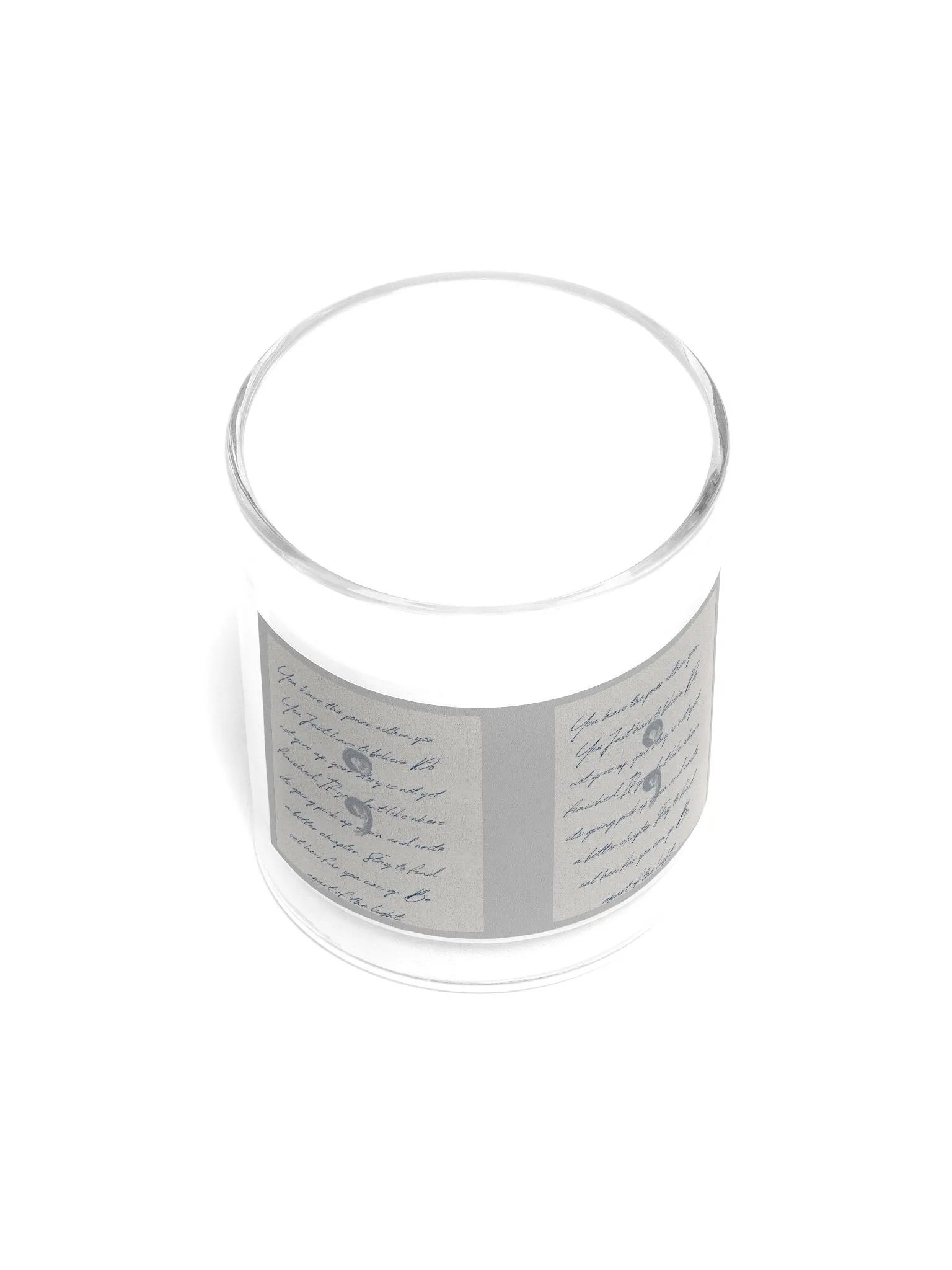 Believe and Stay candle product image (3)