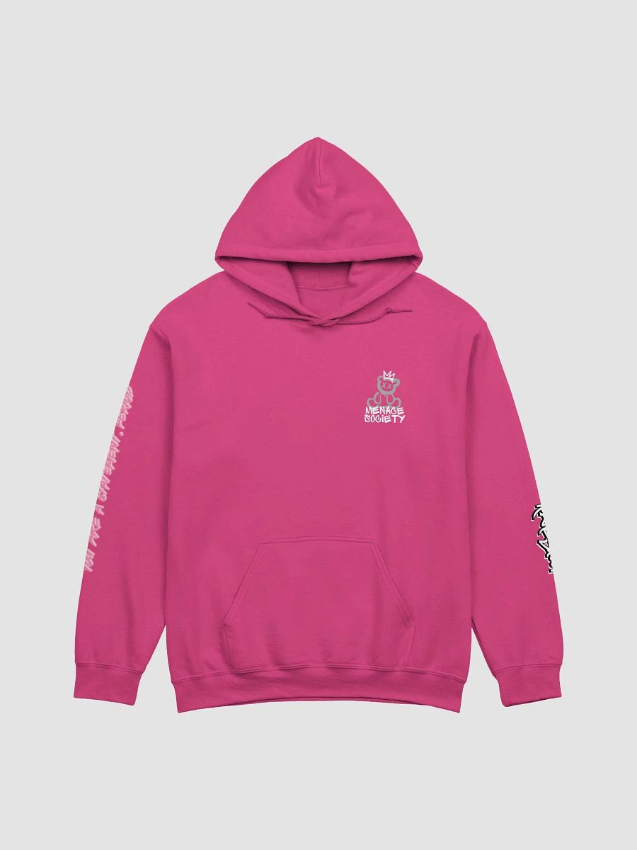 You ARE A Statement, Period! Pink Graffiti Hoodie product image (6)