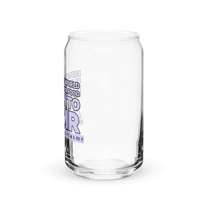 Lavender "Explore the World" Can-Shaped Glassware product image (1)