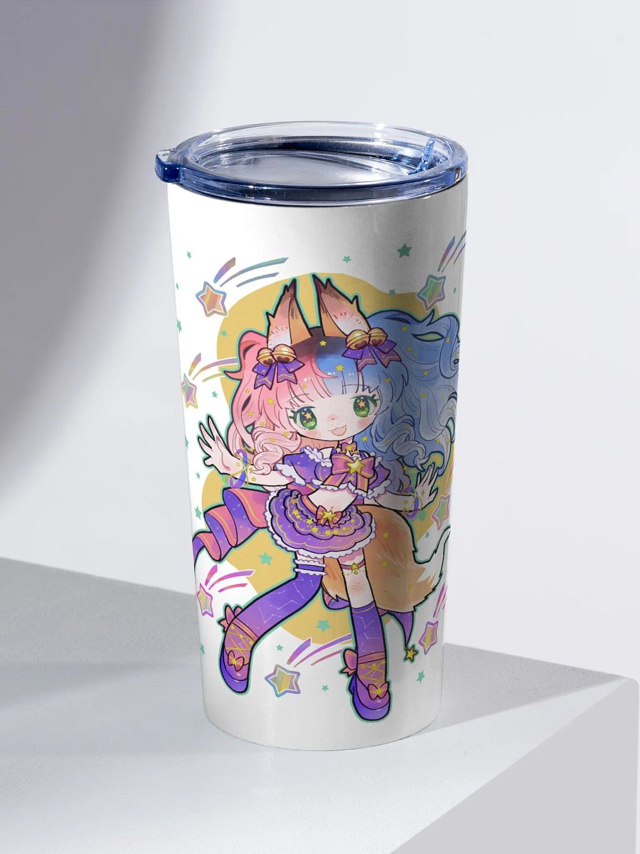 Starlight Stainless Steel Tumbler WHITE 20oz product image (2)