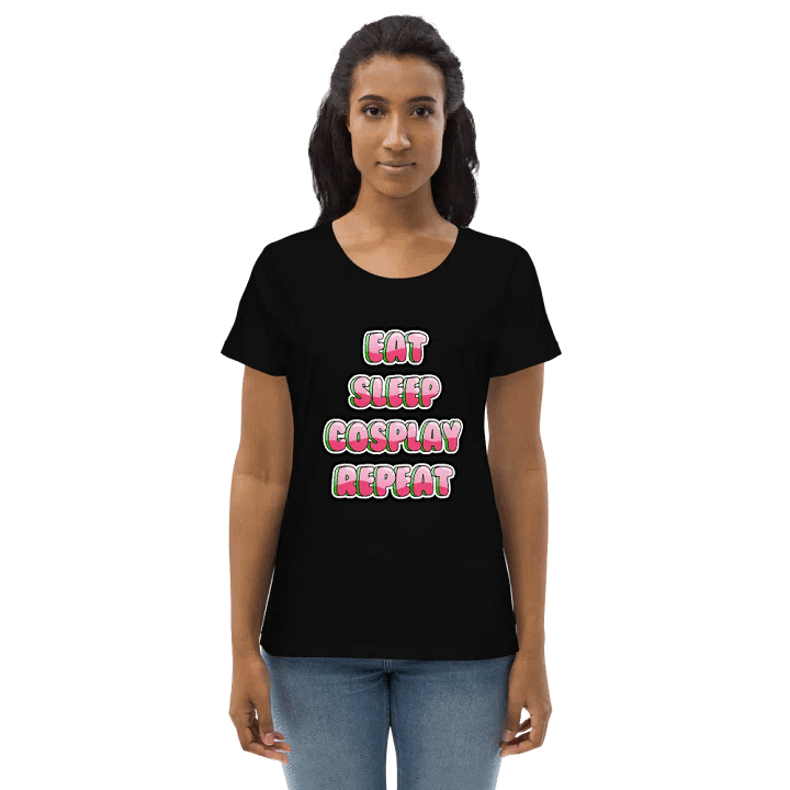 Eat Sleep Cosplay Repeat Fitted T-Shirt product image (1)