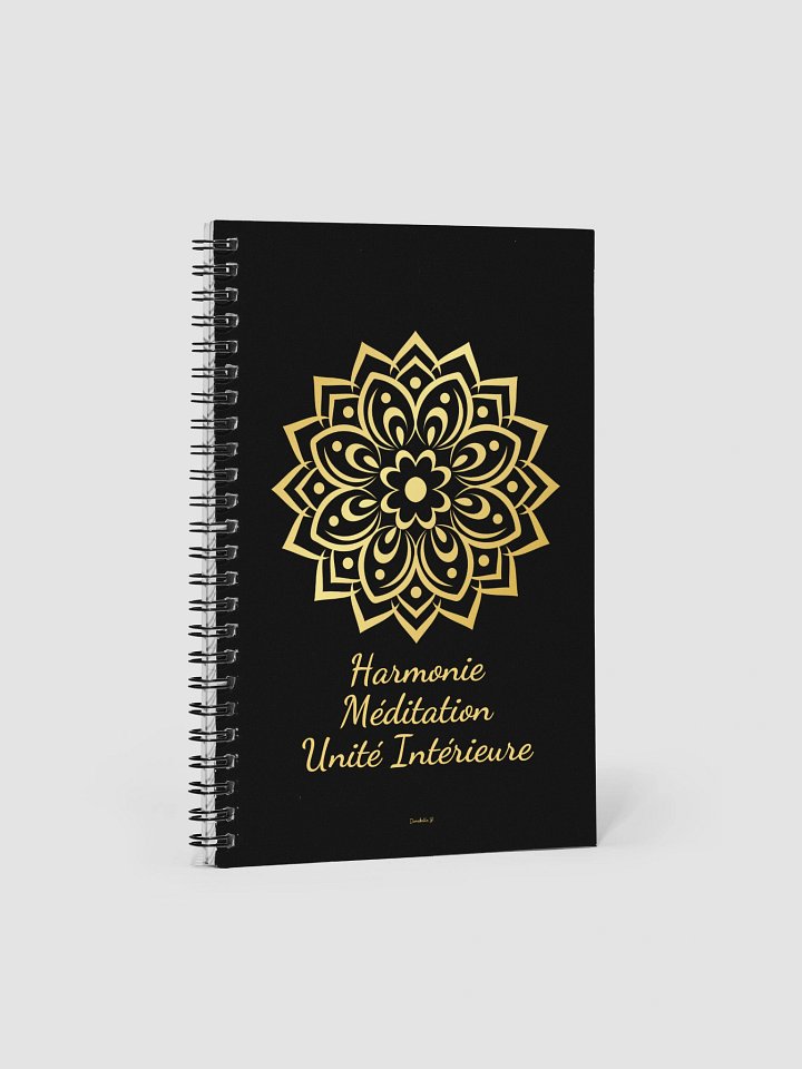 Carnet Symbole Doré - Mandala - NoteBook Cadeau Symbolique product image (1)