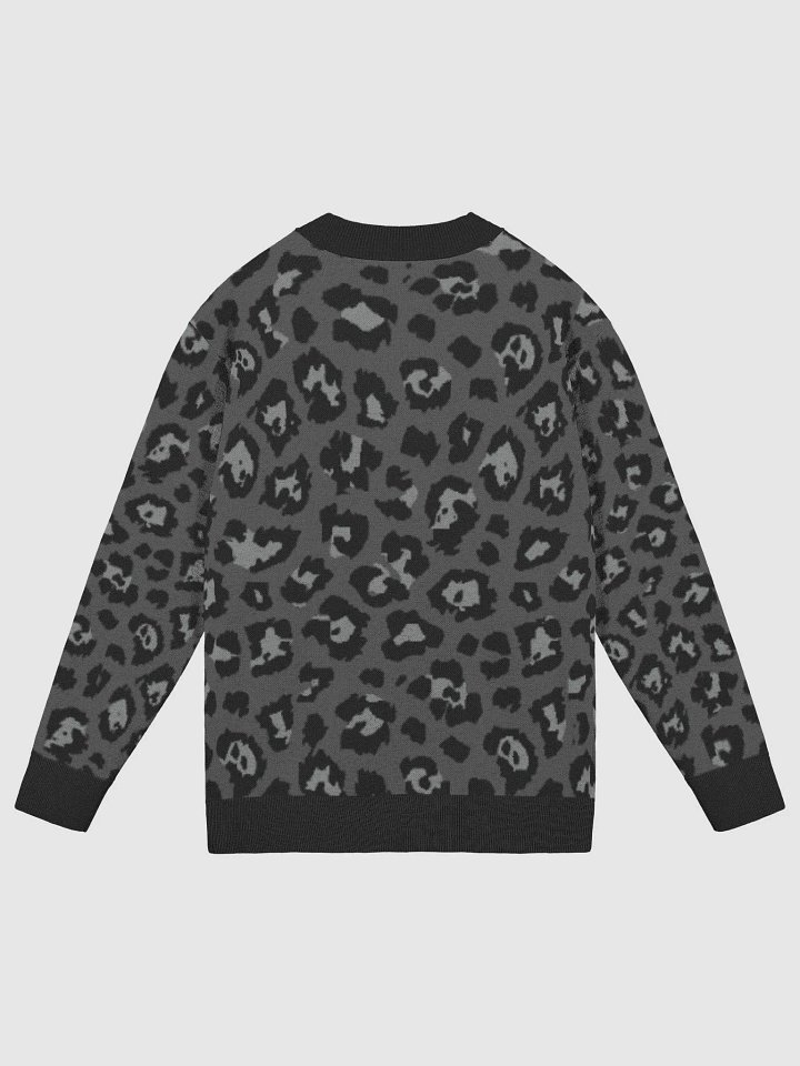 Leopard's Meow Alley Cat Knit Cardigan product image (9)