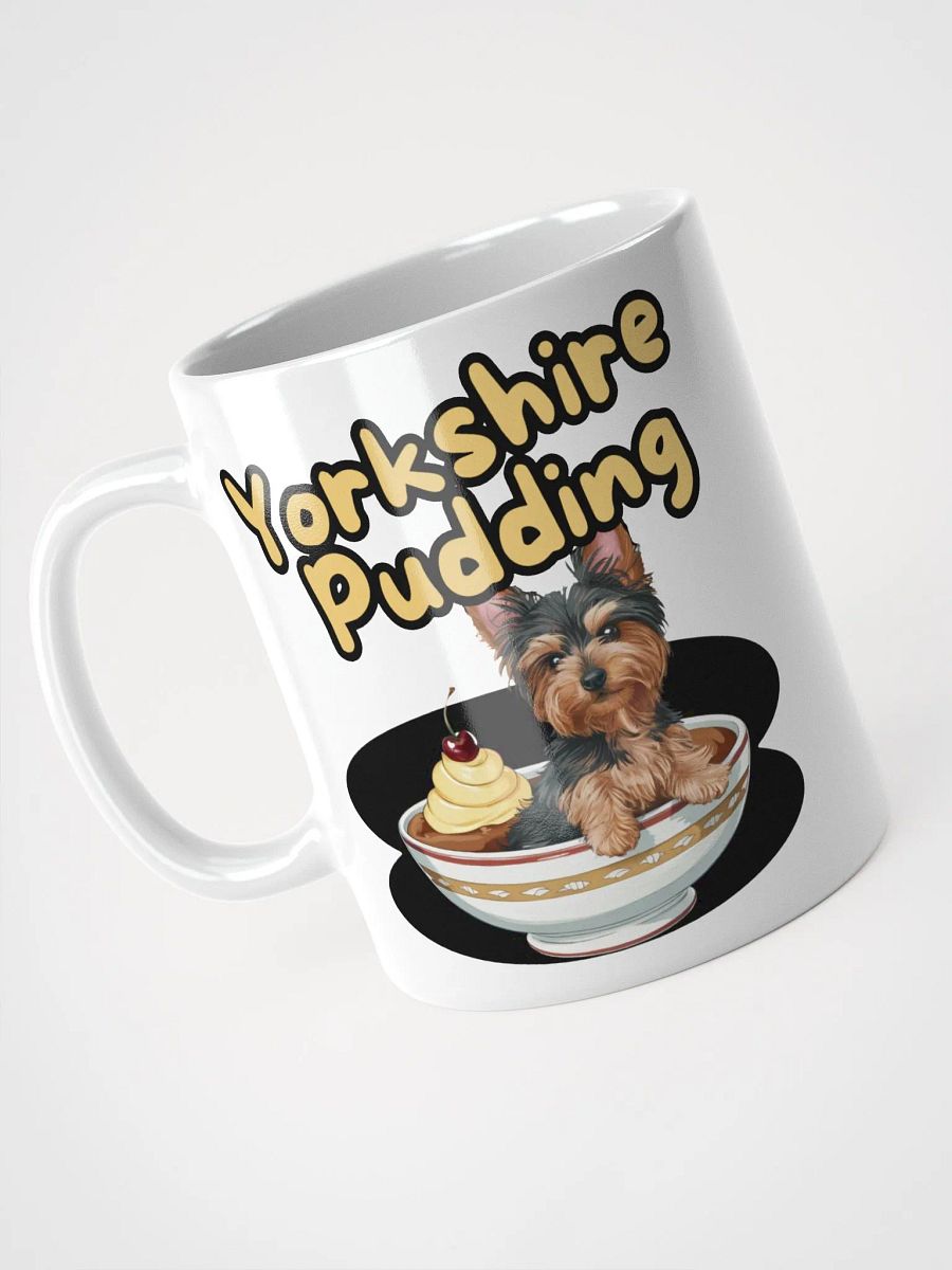 Adorable Yorkshire Pudding Ceramic Mug with Dog Design product image (4)