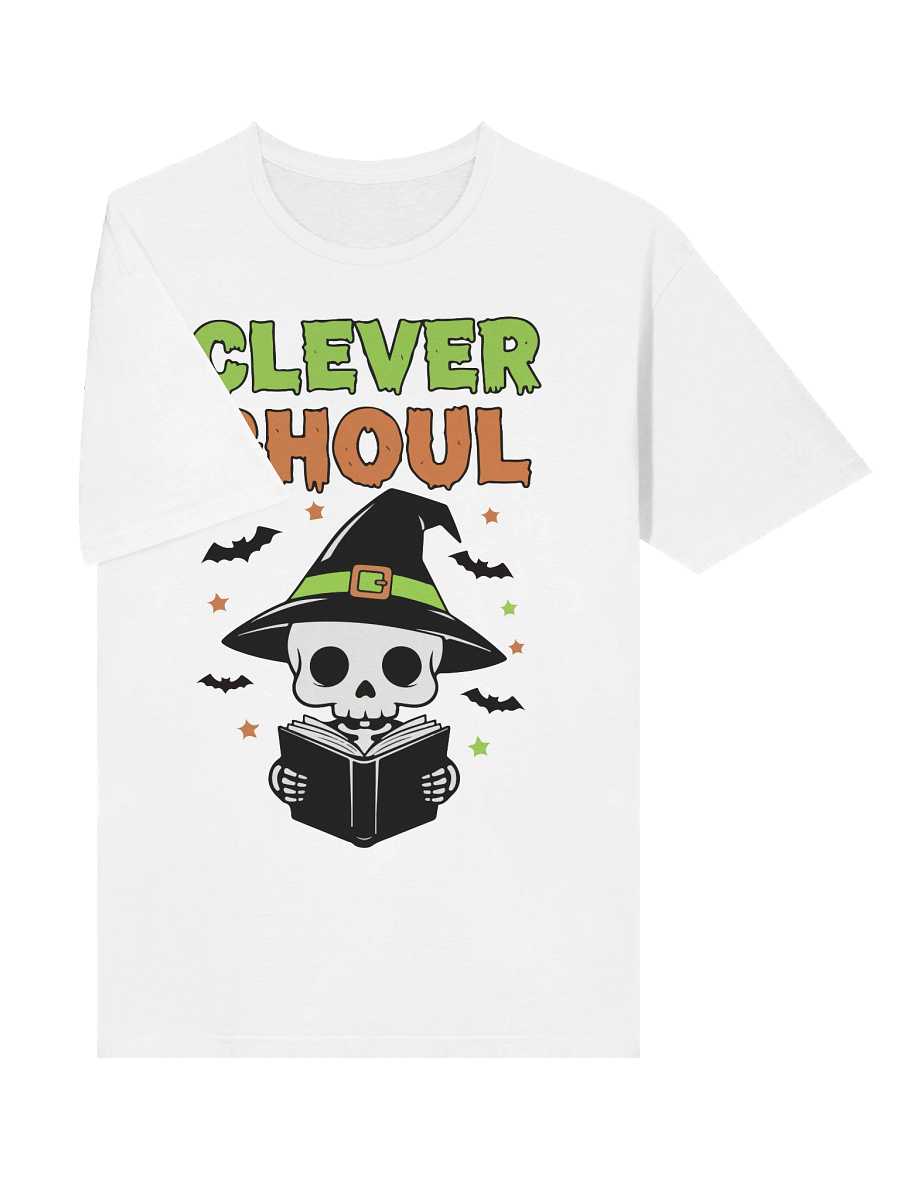 Clever Ghoul Halloween Shirt | Funny Study & Spooky School Tee product image (5)