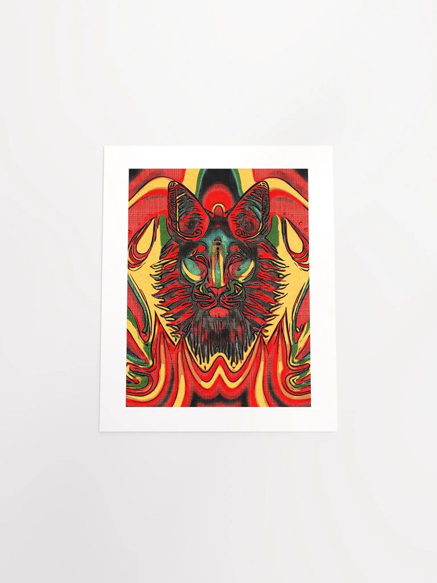 Leon The Psychedelic Lion - Print product image (4)
