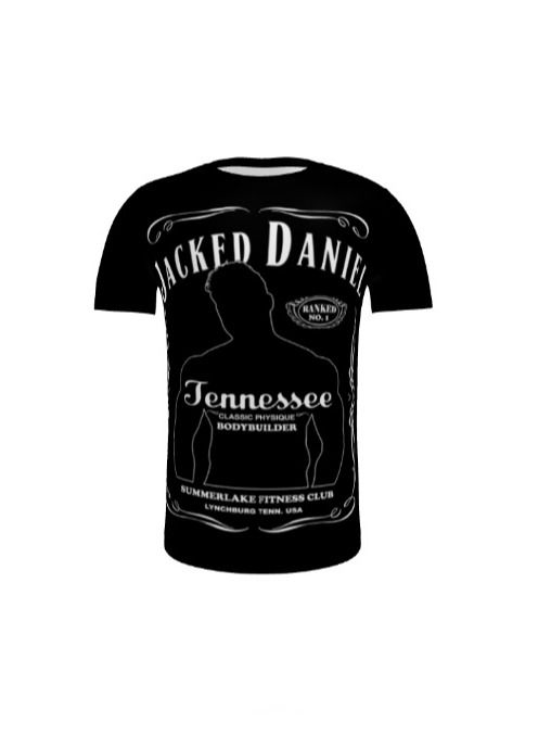 Jacked Daniel Large Print Tee product image (1)