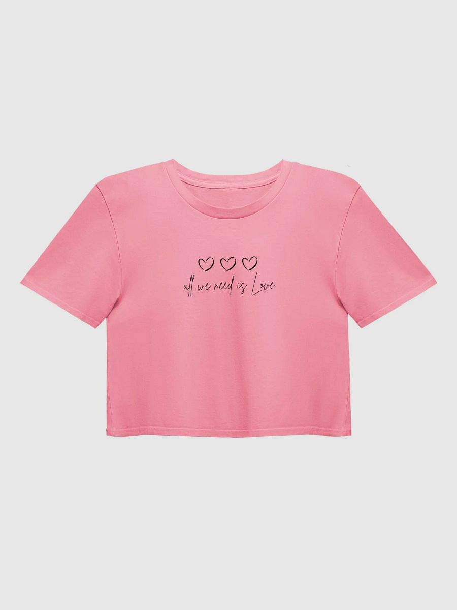All we need is love | Women's Crop Top product image (4)