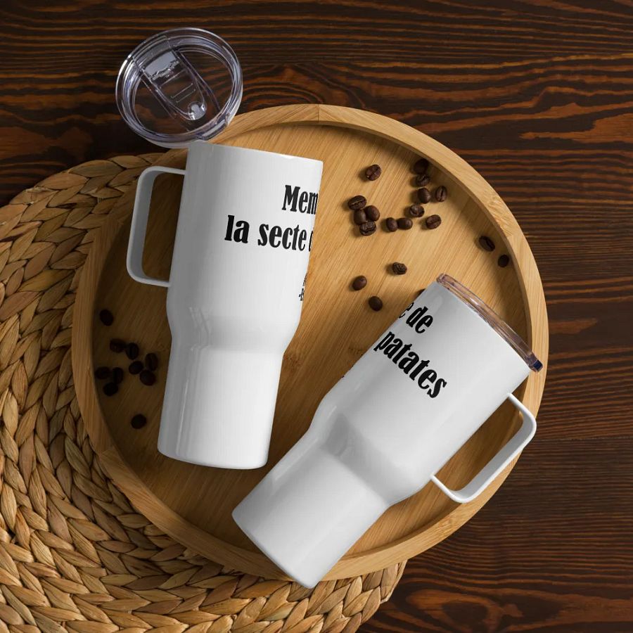 ''Membre'' Tasse de voyage avec poignée product image (12)