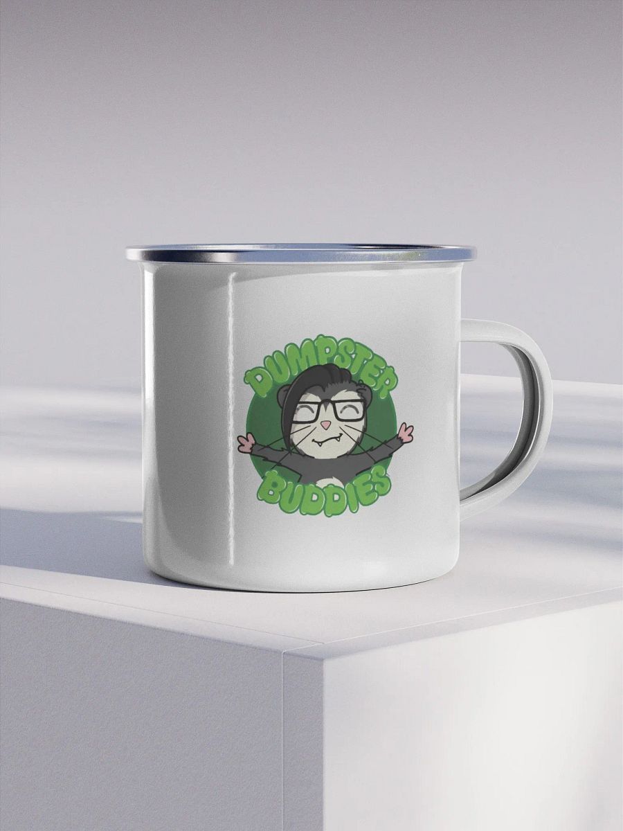 Dumpster Buddies Enamel Mug product image (4)