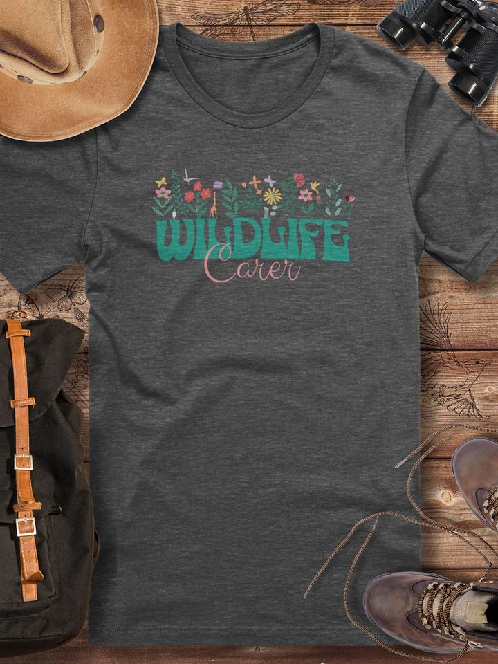 Wildlife Carer T-Shirt, Wildlife Volunteer Gift, Wildlife Lover T-shirt product image (1)
