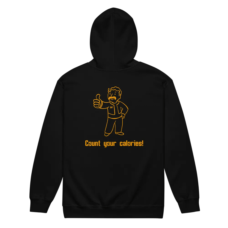 Count Your Calories Zip Up - Embroidered Front product image (13)