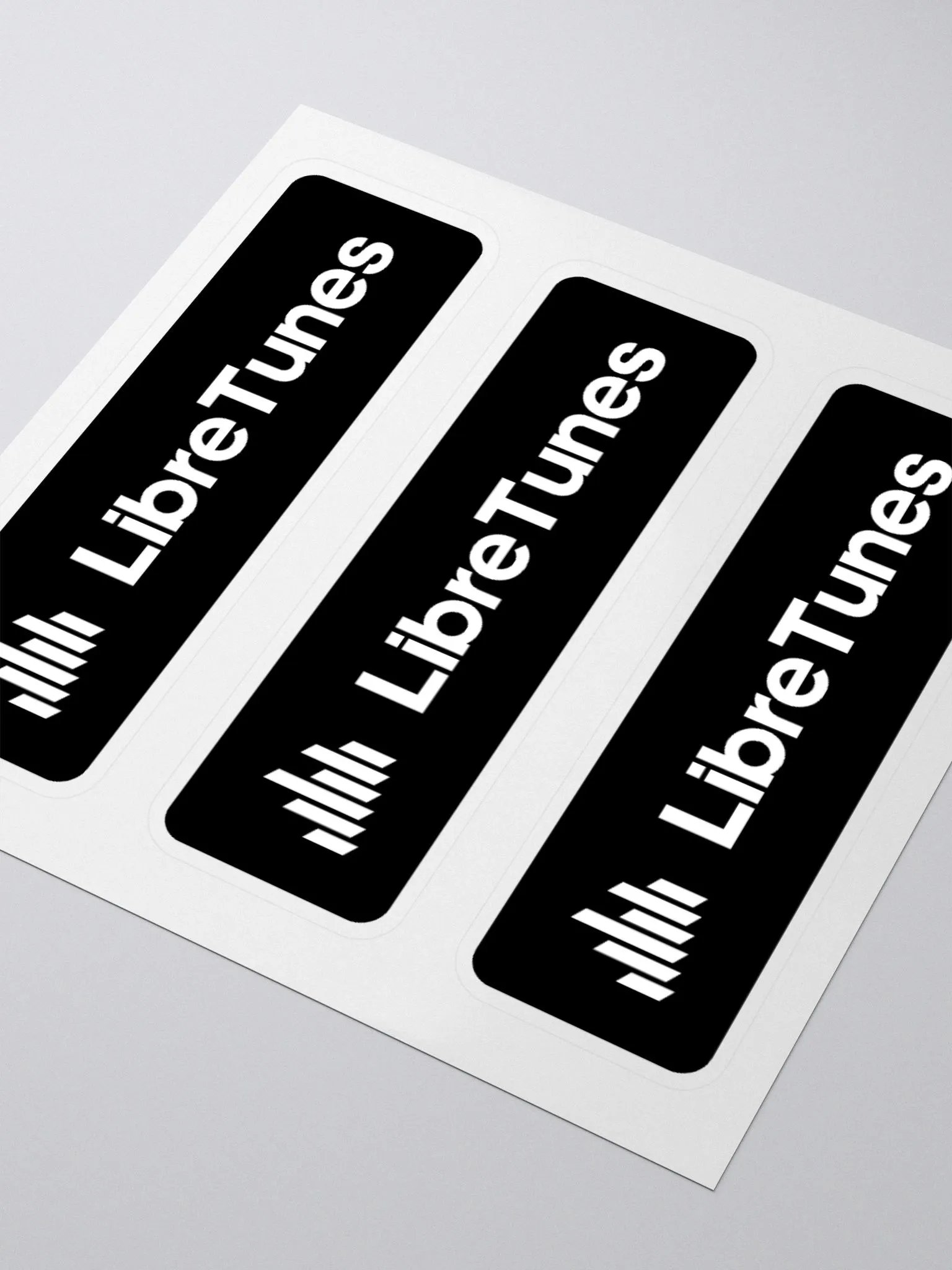 Black Premium Record Label Stickers product image (3)