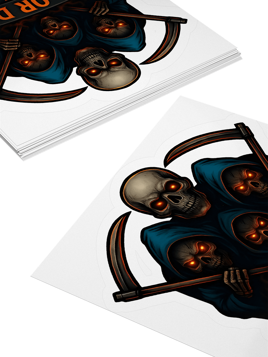 Gothic Reaper Squad Kiss Cut Stickers product image (8)
