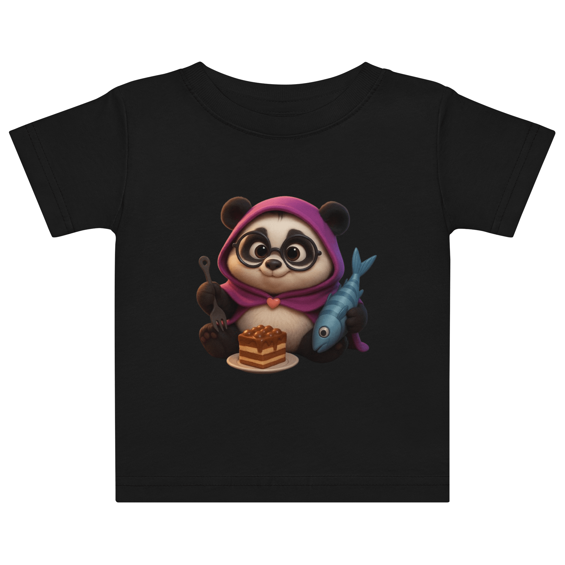 Yummy Panda - Baby Jersey T-Shirt product image (1)