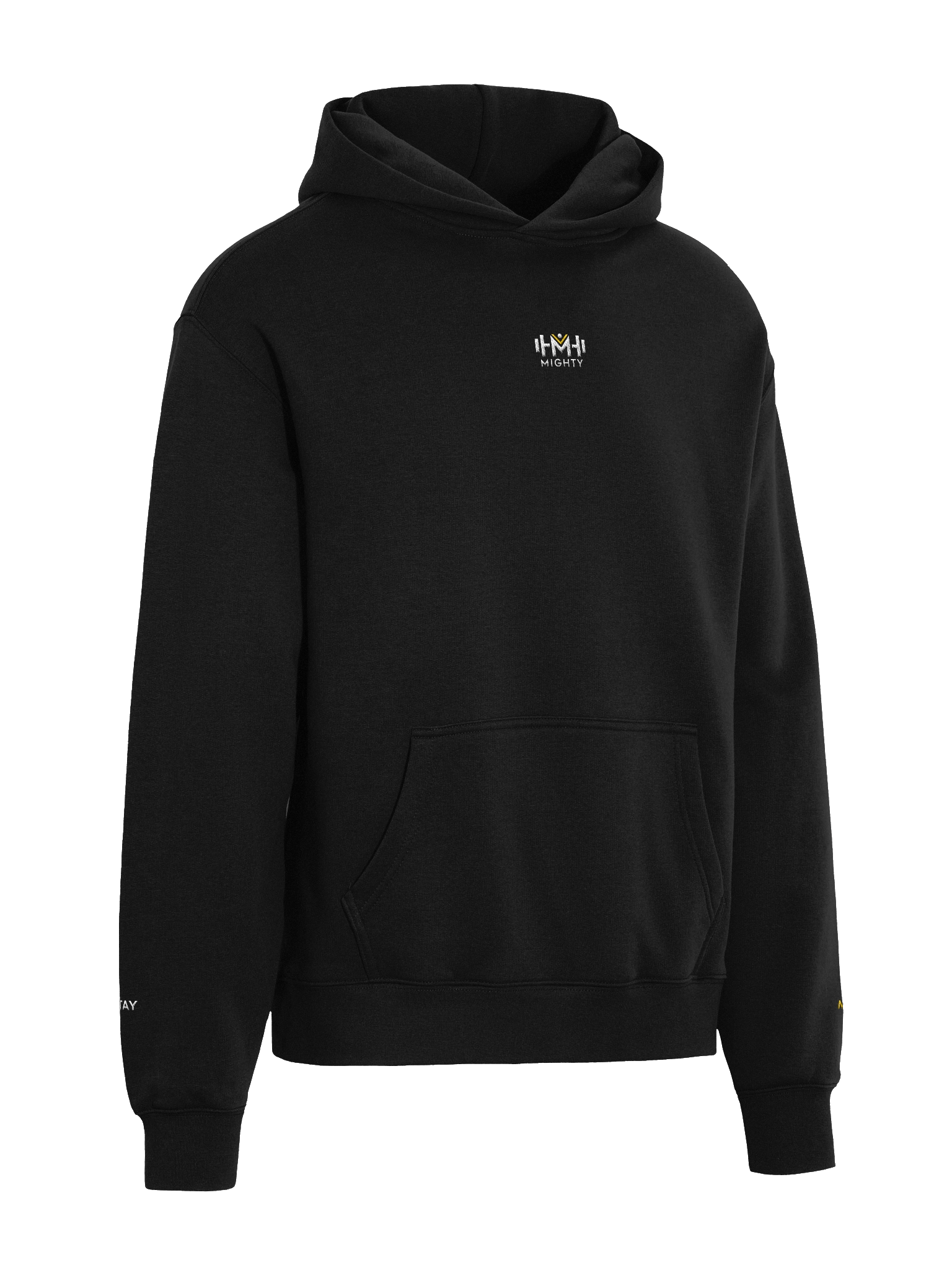 Centered "Stay Mighty" Hoodie product image (4)