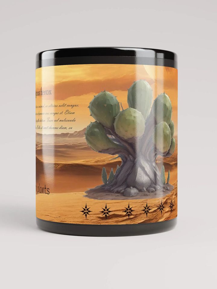 Desert Oasis Ceramic Coffee Mug - Vibrant Cactus Design Scleromagnus ferox product image (1)