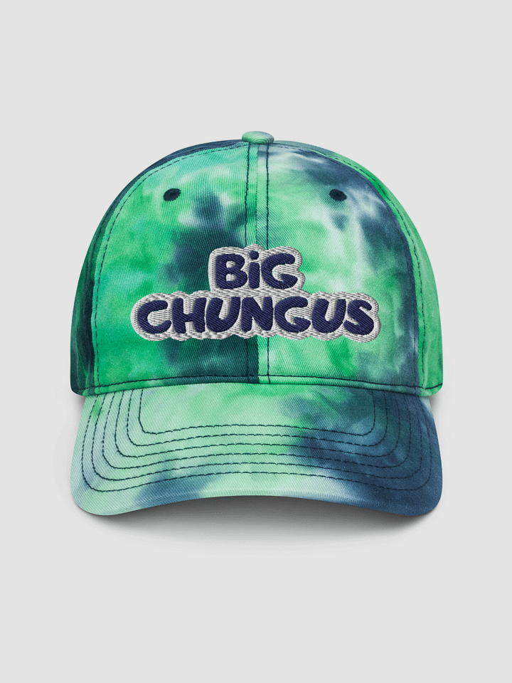 Big Chungus embroidered tie-dye dad hat product image (2)