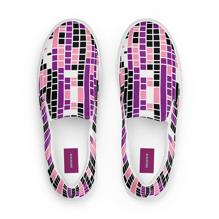Symmetry in Motion Canvas Shoes product image (1)