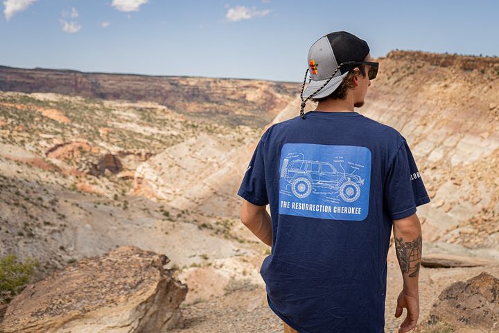 Resurrection Cherokee Blueprint T-Shirt product image (1)