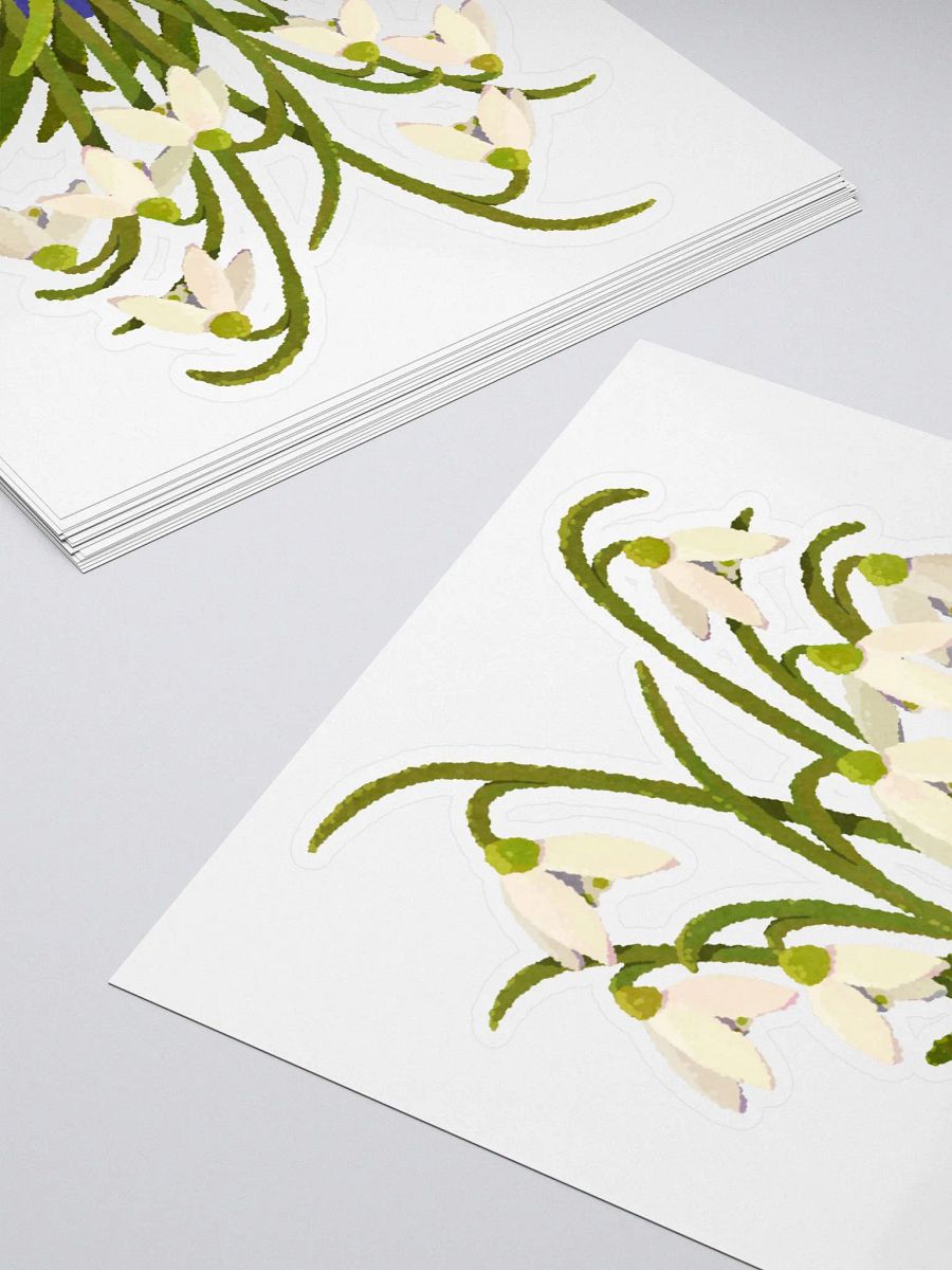 Snow Drop Sticker product image (4)