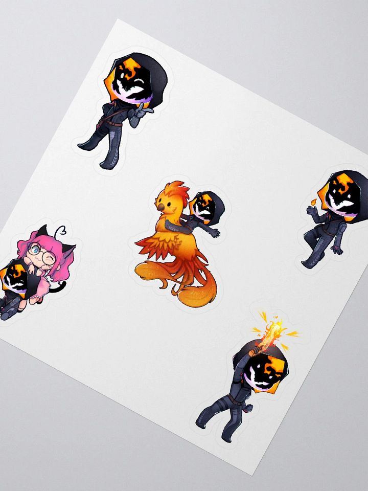 Chibi Collection Kiss Cut Sticker Sheet product image (2)