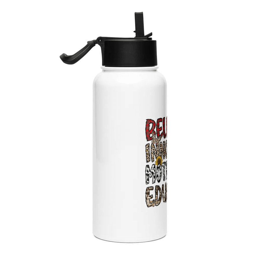 Believer, Innovator, Motivator, Educator - Stainless Steel Sports Water Bottle product image (4)