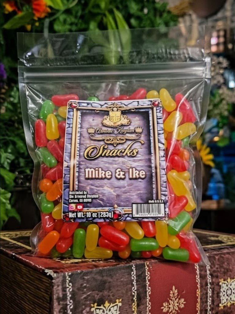 The Armored Kingdom Mike & Ike Candy (10oz) Colorful Fruity Chewy Snack-Resealable Freshness product image (5)