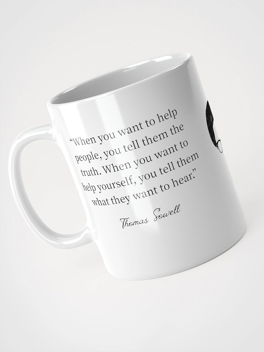 "Tell Them the Truth" — Thomas Sowell Quote Mug product image (3)