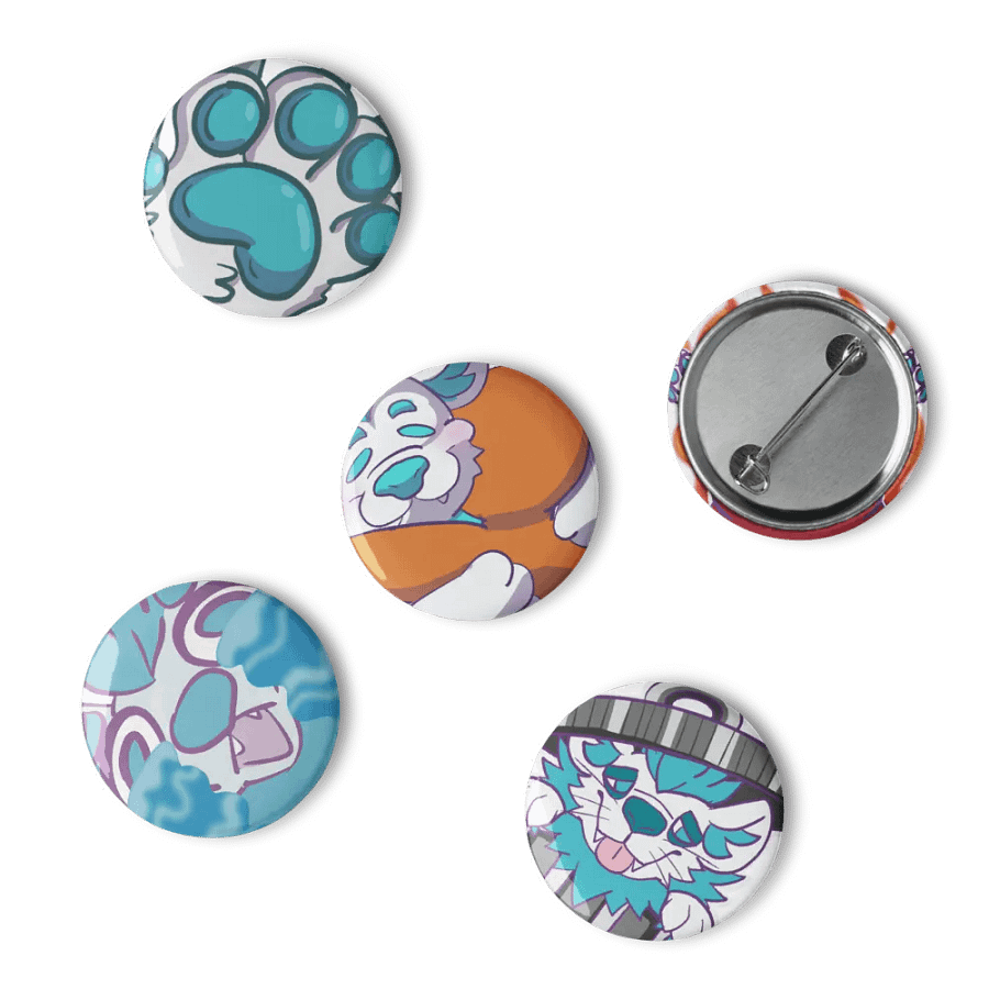 BD is Sleepy Pin Buttons Set product image (6)