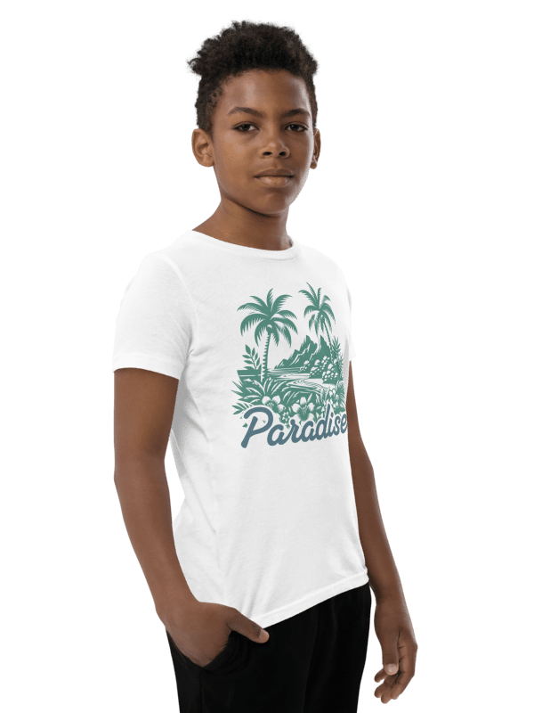 Paradise Youth T-Shirt for Kids | Soft Cotton Tee for Everyday Comfort product image (6)