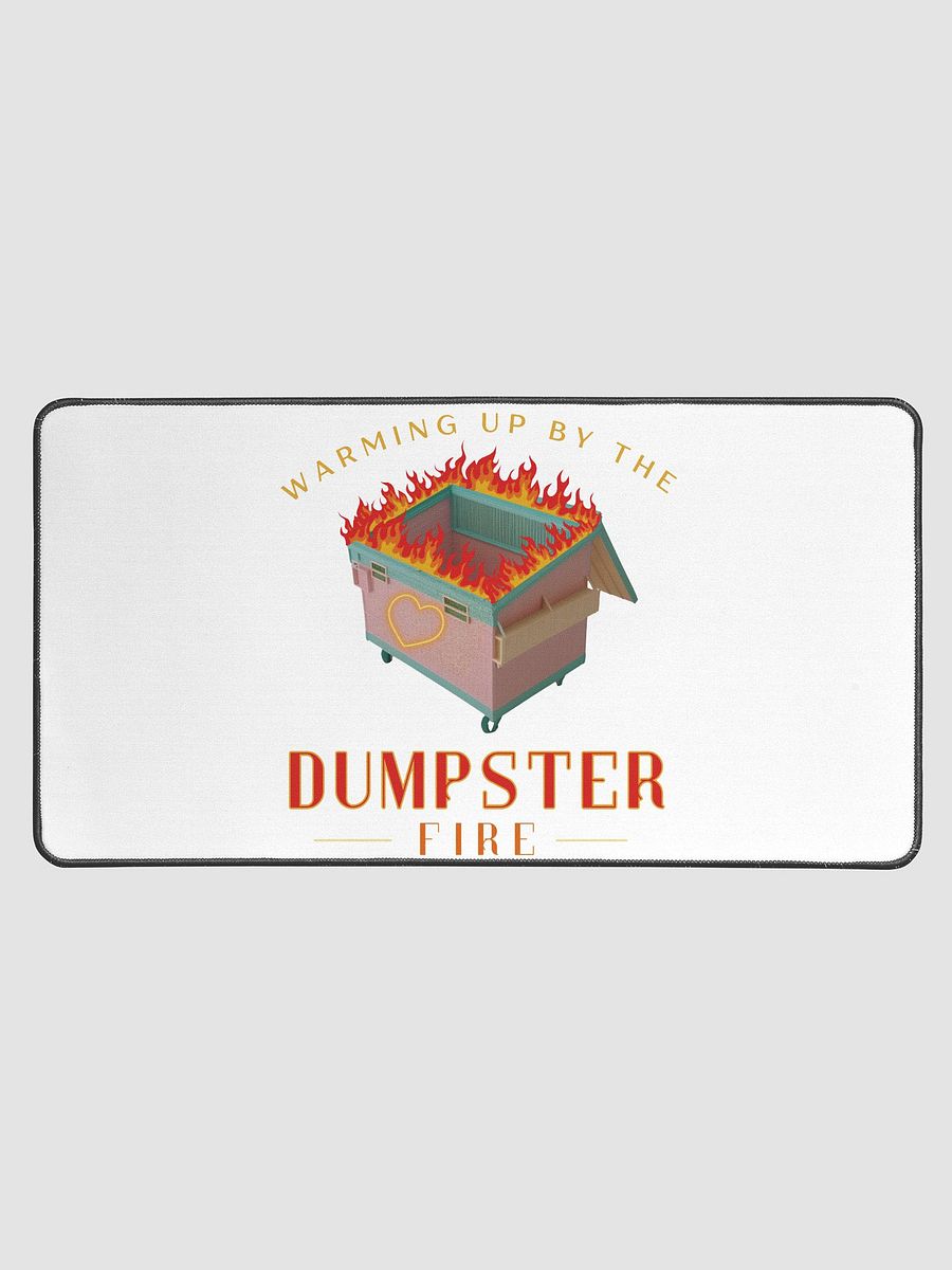 Dumpster Fire Desk Mat product image (1)