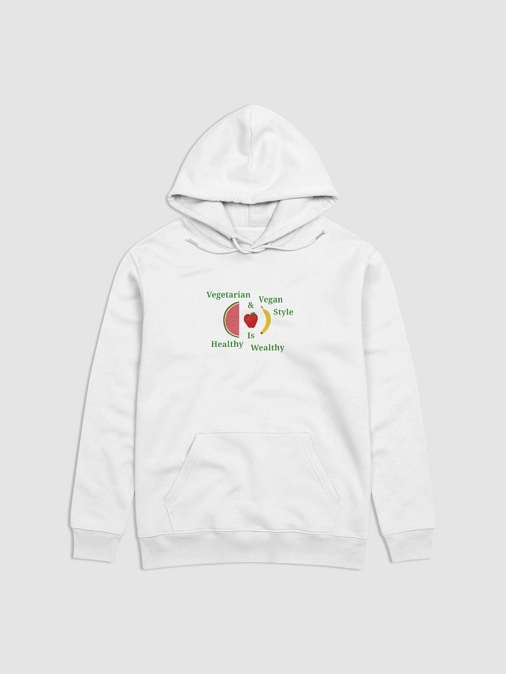 Healthy & Wealthy Vegan Hoodie product image (1)