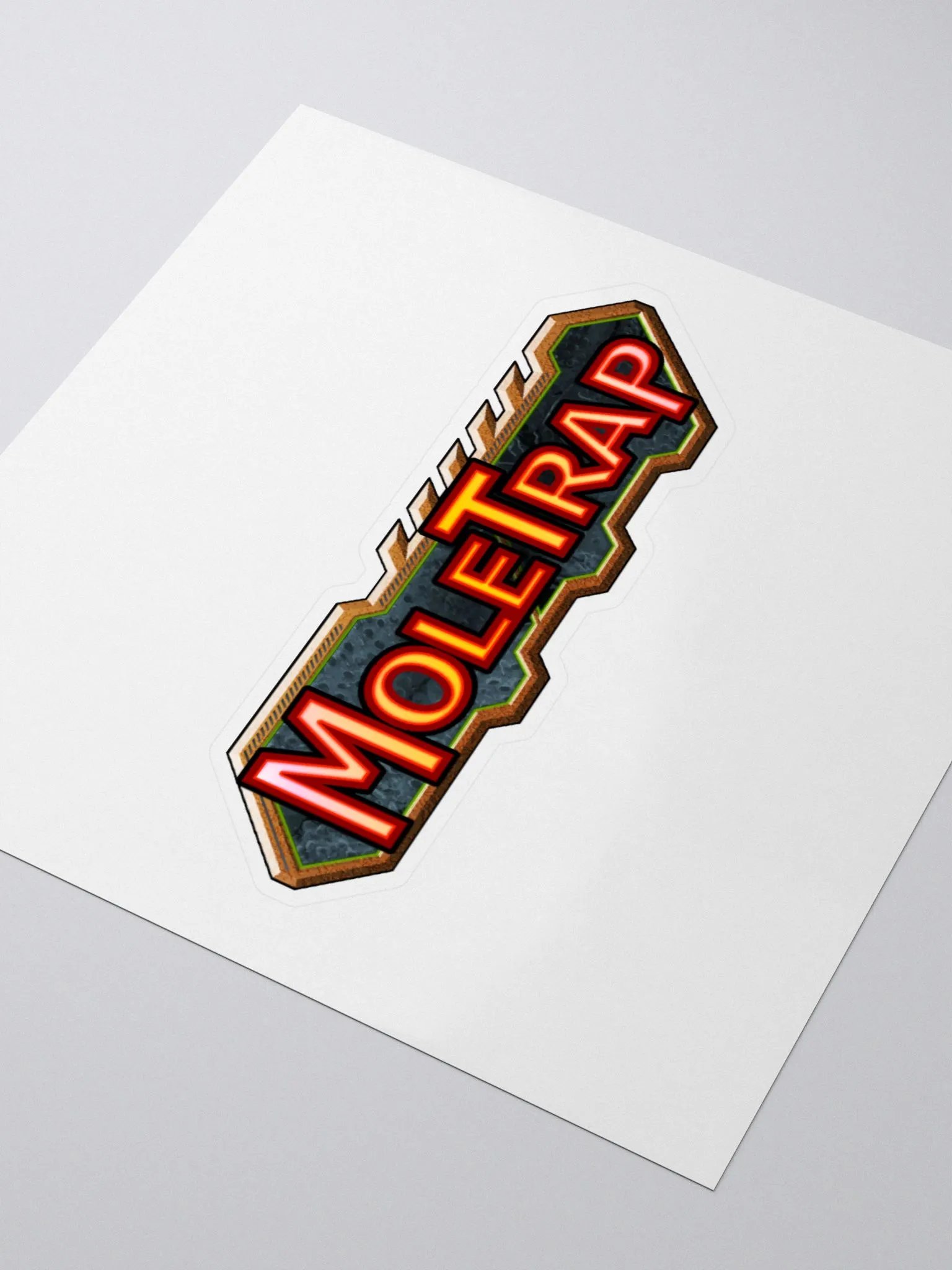 Moletrap logo Sticker product image (11)