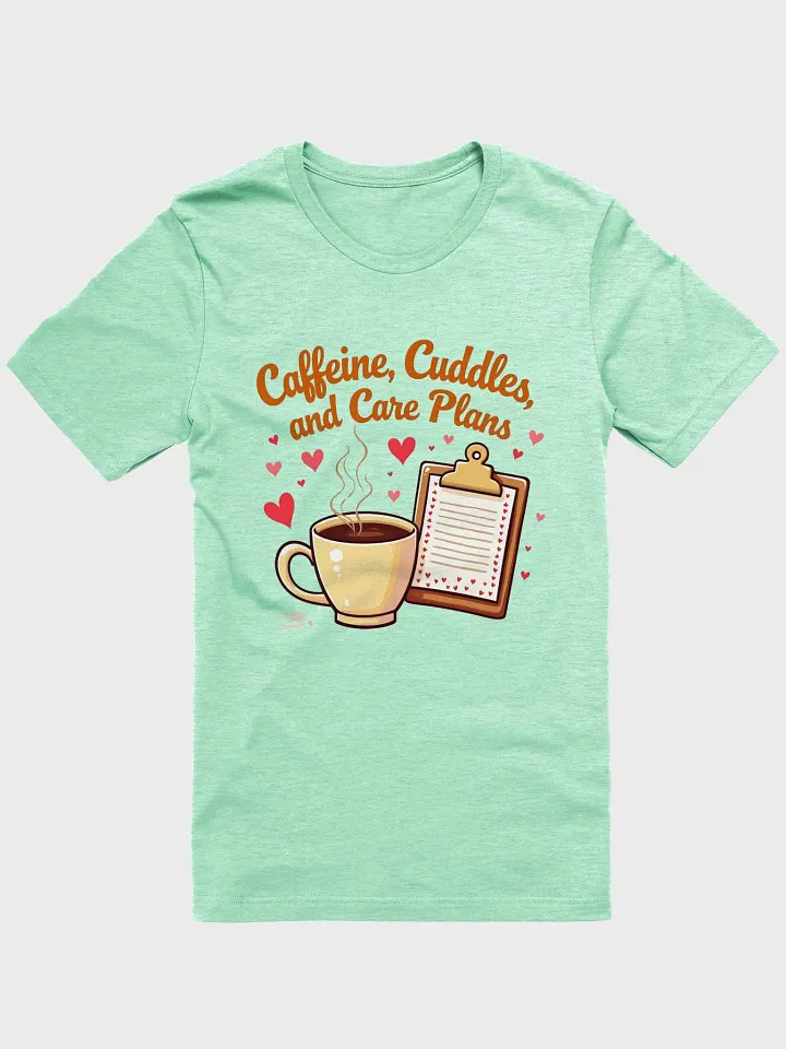 Caffeine & Cuddles Heart T-Shirt product image (9)