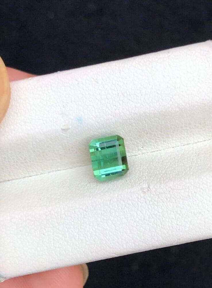 TOURMALINE APPLE GREEN COLOR STONE FOR MEN'S RING & STONE FOR GIFTS, 2.20 CARAT product image (5)