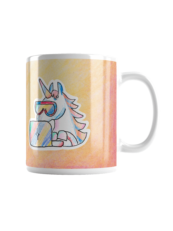 Coding Unicorn Mug (Peach) product image (2)
