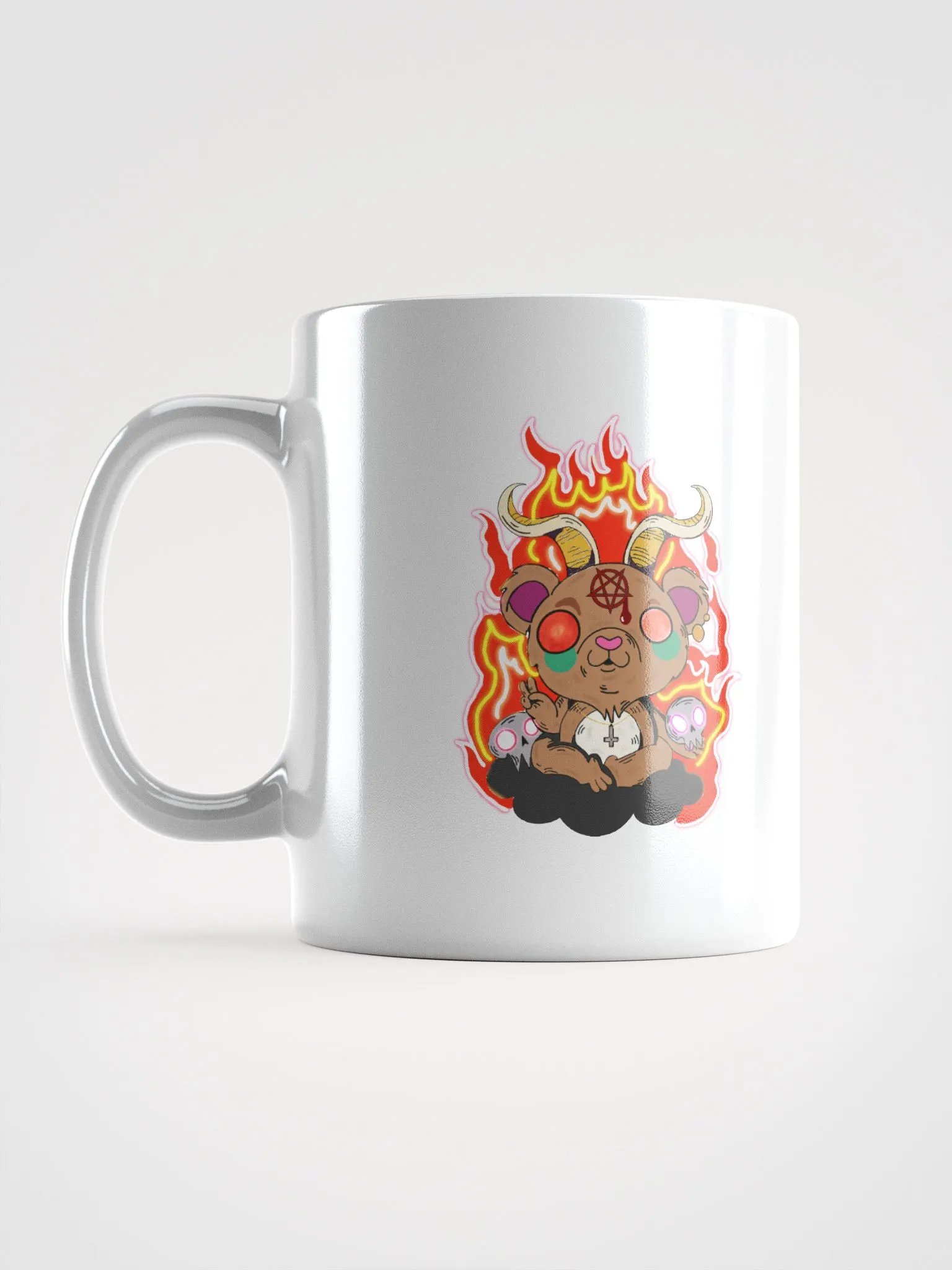 Demon Bear Mug (White) product image (18)
