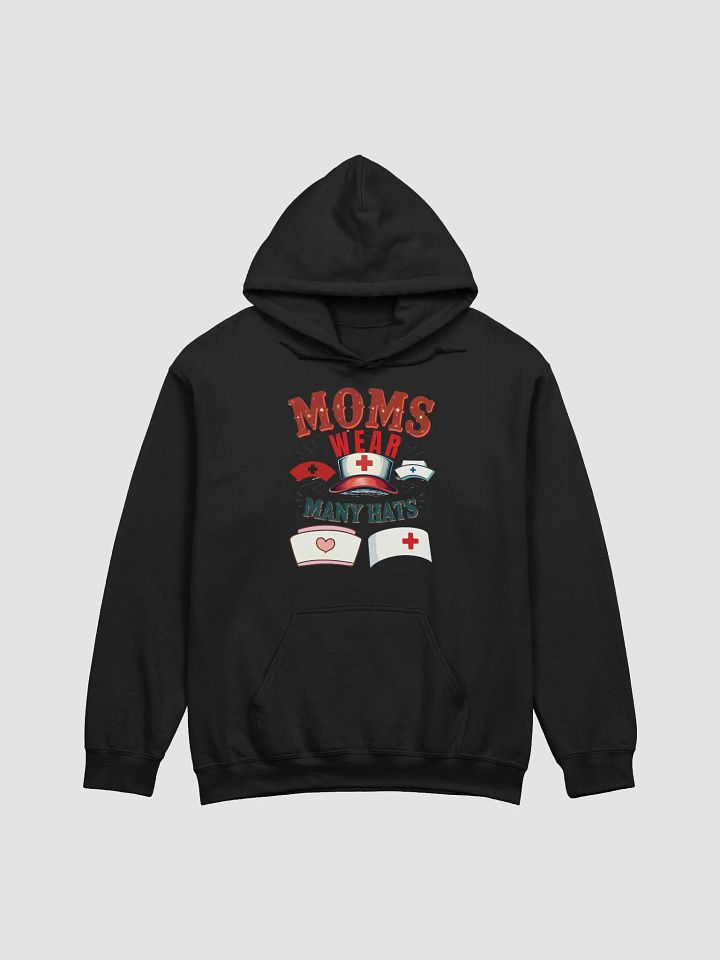 Moms Wear Many Hats Hoodie product image (1)