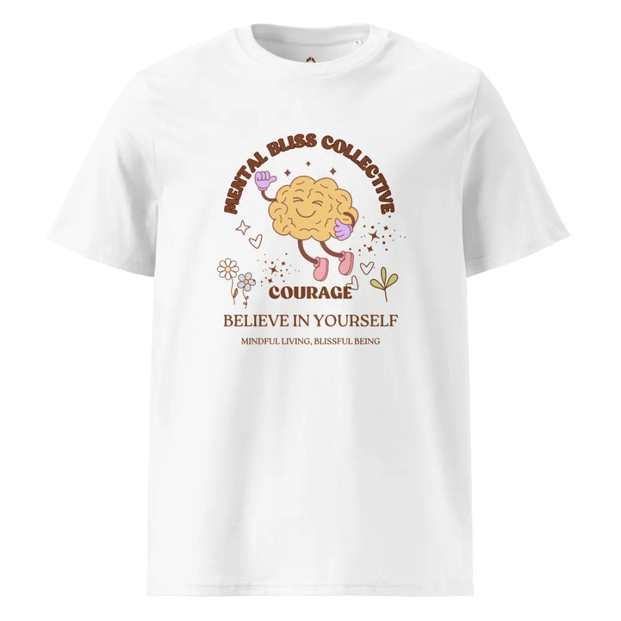 Courage Mental Bliss Collective Unisex Organic Cotton Tee product image (30)
