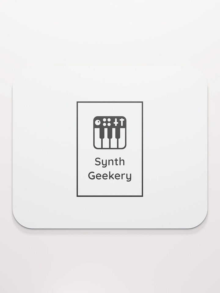 Synth Geekery Mouse Mat product image (2)