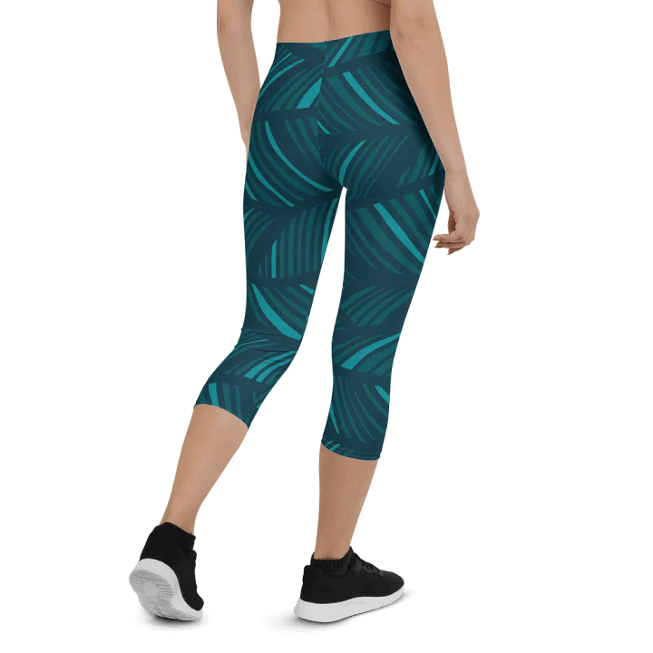 All-Over Print Capri Leggings product image (2)