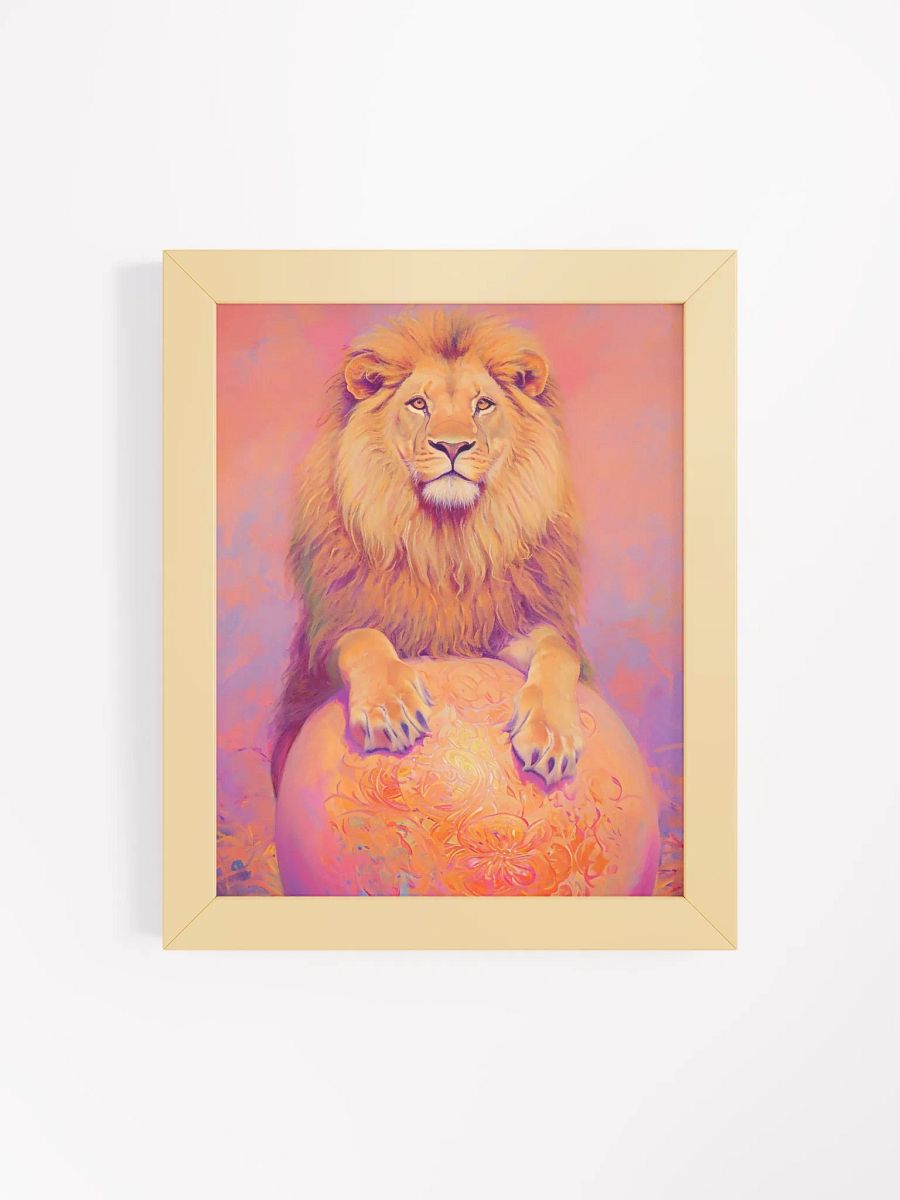 Majestic Lion Art Print product image (8)