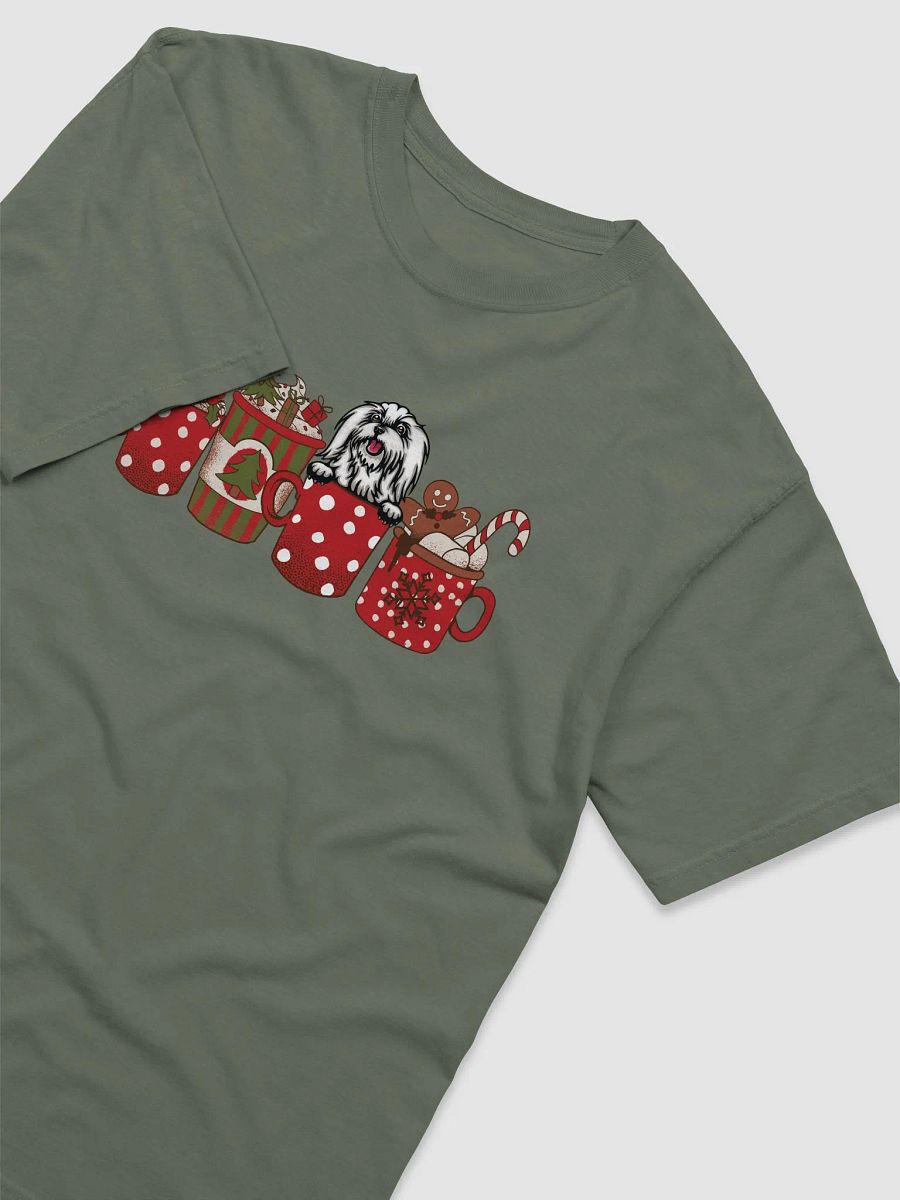 Cute Maltese(3) in a Christmas Cup T-Shirt | Funny Christmas Pup in a Cup product image (21)