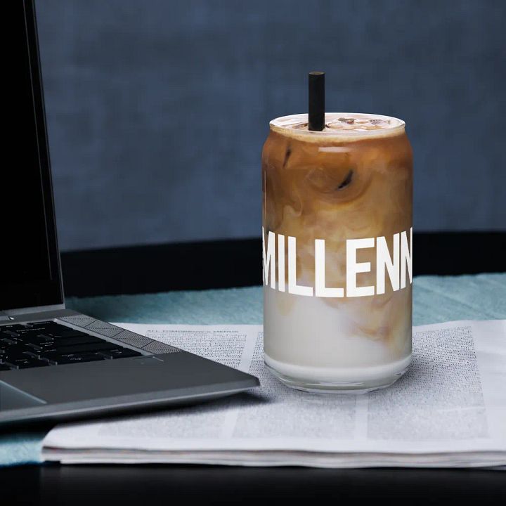 #Millennial Glass Cup product image (1)