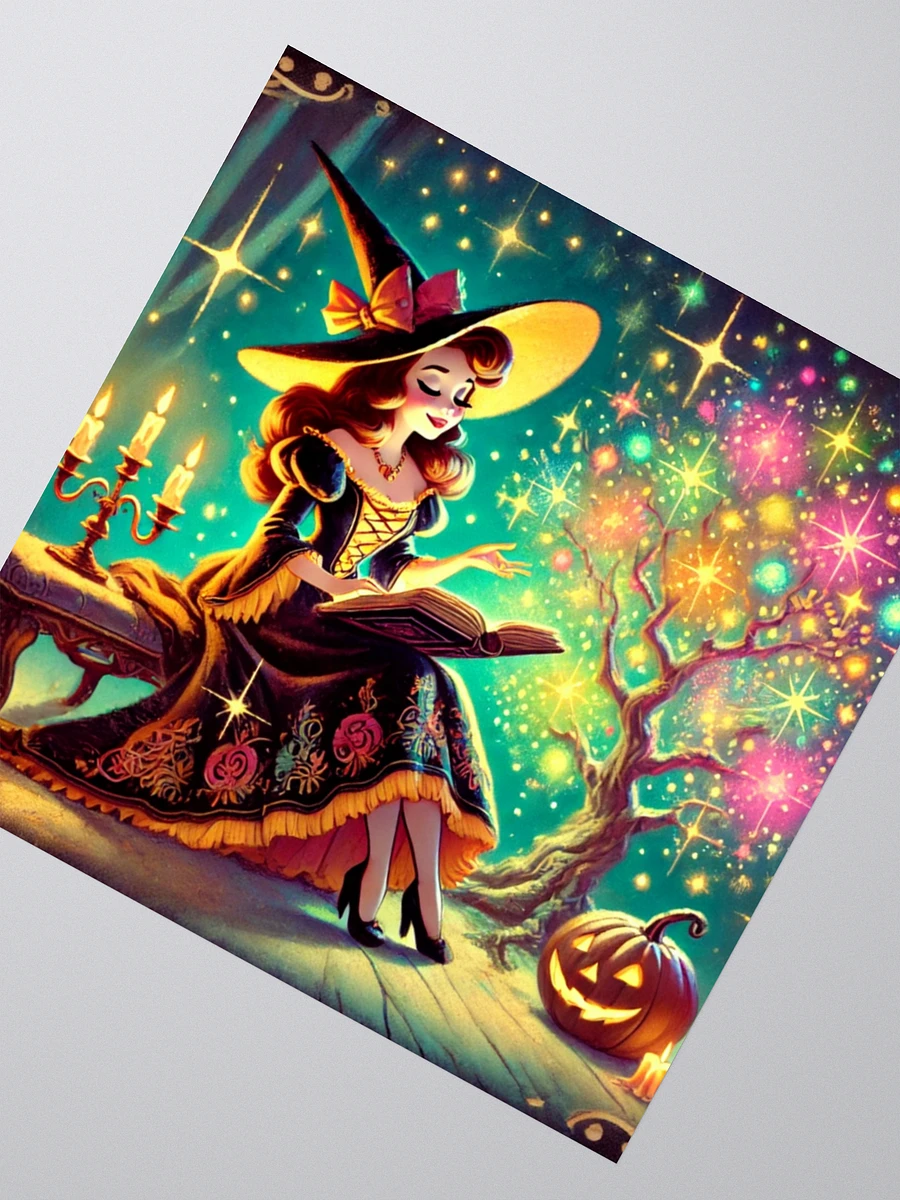 Magical Witch Halloween Stickers product image (2)