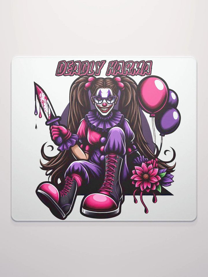 Deadly Karma Clown Gaming Mouse Pad product image (2)