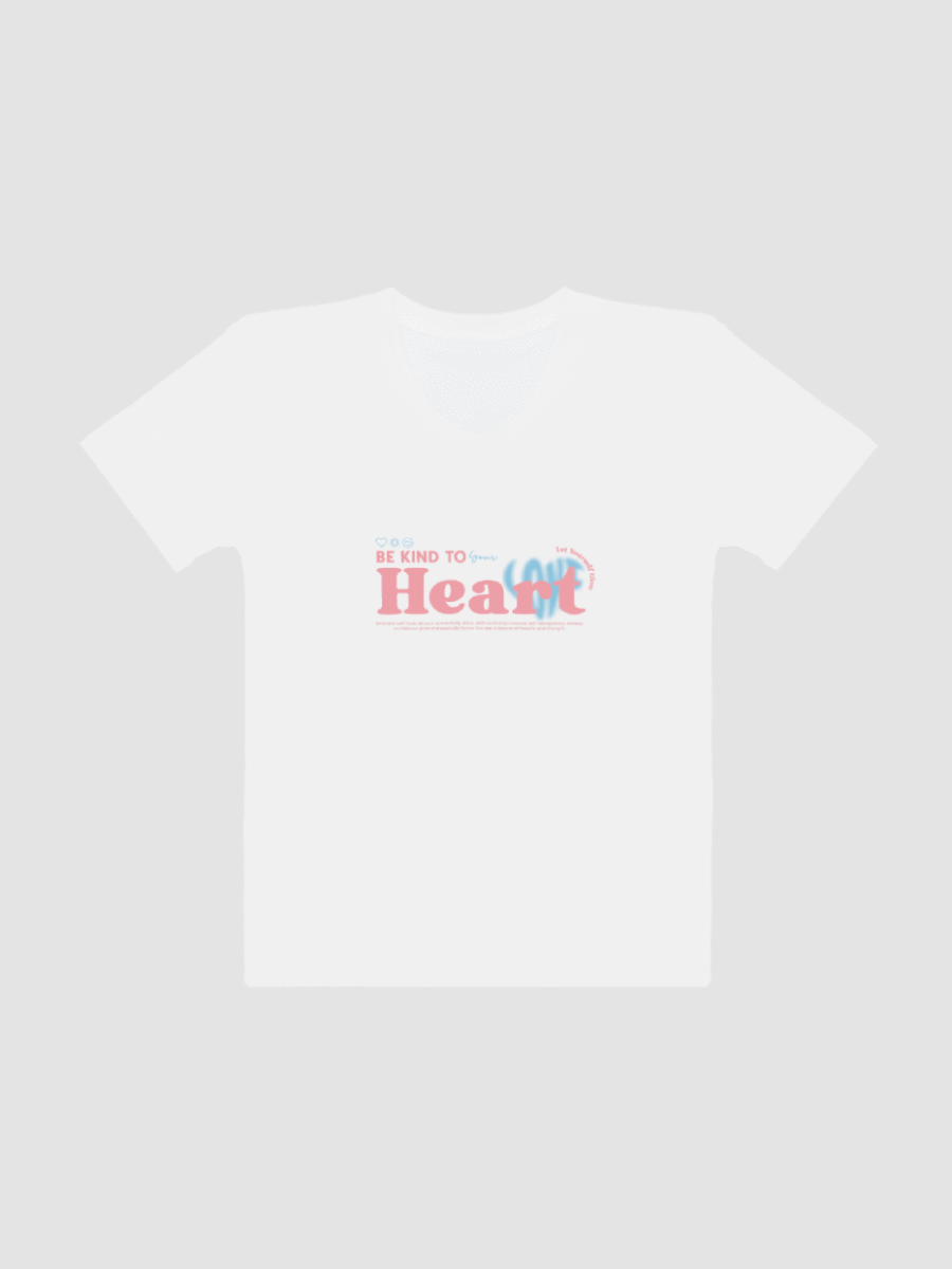 Be Kind To Your Heart T-Shirt - White product image (6)